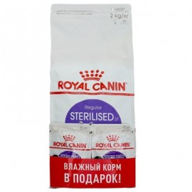 Sterilised 37 (Роял Канин для стерилизованных кошек, 2кг + 2 пауча) (6777020) - Sterilised 37 (Роял Канин для стерилизованных кошек, 2кг + 2 пауча) (6777020)