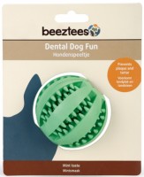 Beeztees игрушка для собак "мяч массажный" с запахом мяты для ухода за зубами, резина 16359 (625407)