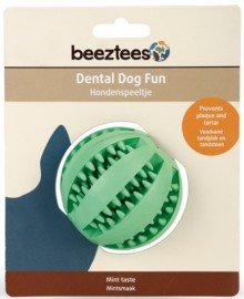 Beeztees игрушка для собак "мяч массажный" с запахом мяты для ухода за зубами, резина 16359 (625407) - Beeztees игрушка для собак "мяч массажный" с запахом мяты для ухода за зубами, резина 16359 (625407)