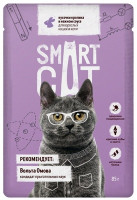 Smart Cat (Смарт Кэт паучи для кошек кусочки кролика в нежном соусе)
