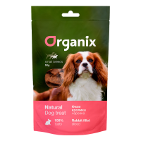 Organix (Органикс лакомство для собак малых пород нарезка из филе кролика 100% мясо)