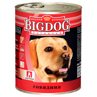 Зоогурман консервы для собак "Big Dog" говядина 850г (38480)
