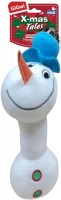 GiGwi Гигви Игрушка для собак Кристмас снеговик с пищалкой 45см (70937)