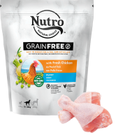 NUTRO Grain Free Puppy (Нутро беззерновой для щенков со свежей курицей и экстрактом розмарина)