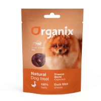 Organix (Органикс лакомство для собак малых пород нарезка утиного филе 100% мясо)