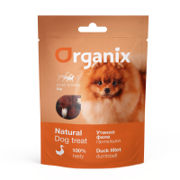 Organix (Органикс лакомство для собак малых пород утиные гантельки 100% мясо)