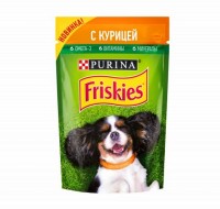 Friskies паучи для собак с курицей 85гр (12378621)