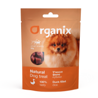 Organix (Органикс лакомство для собак малых пород утиные кубики 100% мясо)
