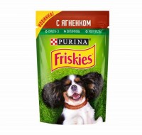 Friskies паучи для собак с ягненком 85гр (12378637)