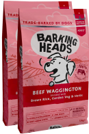 НОВИНКА! Beef Waggington (для собак с говядиной  и бурым рисом "Вуф-строганов" от BARKING HEADS) Скидка 30% на вторую упаковку - НОВИНКА! Beef Waggington (для собак с говядиной  и бурым рисом "Вуф-строганов" от BARKING HEADS) Скидка 30% на вторую упаковку