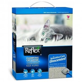 Reflex Sensitive Cats Unscented (Рефлекс комкующийся наполнитель гипоаллергенный без запаха) - Reflex Sensitive Cats Unscented (Рефлекс комкующийся наполнитель гипоаллергенный без запаха)