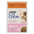 Cat Chow пауч для котят с индейкой и кабачками в желе (12349389) - Cat Chow пауч для котят с индейкой и кабачками в желе (12349389)