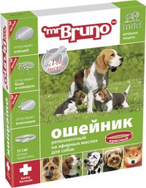 Мистер Бруно Ошейник для собак от блох и клещей, 45089 - 45089.jpg