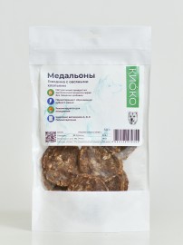 Киоко лакомство для собак Медальоны Говядина с овсяными хлопьями - Киоко лакомство для собак Медальоны Говядина с овсяными хлопьями