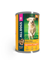 All Dogs (Олл Догс консервы для собак тефтельки с индейкой в соусе)