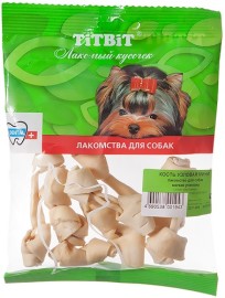 TiTBiT лакомство для собак кость узловая мини - TiTBiT лакомство для собак кость узловая мини