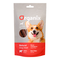 Organix (Органикс лакомство для собак палочки из филе говядины 100% мясо)