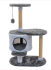 Yami-Yami (Ями-Ями Домик-когтеточка "Мила" разборный с площадкой 56*42*90см мех джут) - Yami-Yami (Ями-Ями Домик-когтеточка "Мила" разборный с площадкой 56*42*90см мех джут)