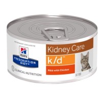 Hill's k/d Kidney Care (Хиллс консервы при хронической болезни почек, курица) (11146)