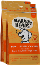 BOWL LICKIN' CHICKEN (для собак с чувствительным пищеварением с курицей и рисом "До последнего кусочка" от BARKING HEADS)(Тender loving care) Скидка 30% на вторую упаковку - BOWL LICKIN' CHICKEN (для собак с чувствительным пищеварением с курицей и рисом "До последнего кусочка" от BARKING HEADS)(Тender loving care) Скидка 30% на вторую упаковку