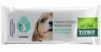 TiTBiT лакомство для щенков гематоген мясной