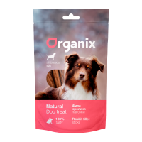 Organix (Органикс лакомство для собак палочки из филе кролика 100% мясо)