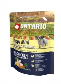 Ontario Puppy Mini Chicken & Potatoes (Онтарио для щенков малых пород с курицей и картофелем) - Ontario Puppy Mini Chicken & Potatoes (Онтарио для щенков малых пород с курицей и картофелем)