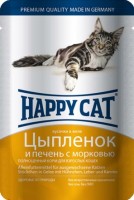 Happy Cat (Хэппи Кэт нежные кусочки в желе с цыпленком и печенью)