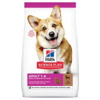 Хиллс корм для взрослых собак мелких и миниатюрных пород с ягнёнком и рисом (87508, 87450, 87449)