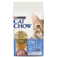 Cat Chow 3 in 1 Poultry (Кэт Чау корм 3в1 для кошек)