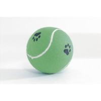 Beeztees игрушка для собак "мячик теннисный с отпечатками лап" 16210 (625597)